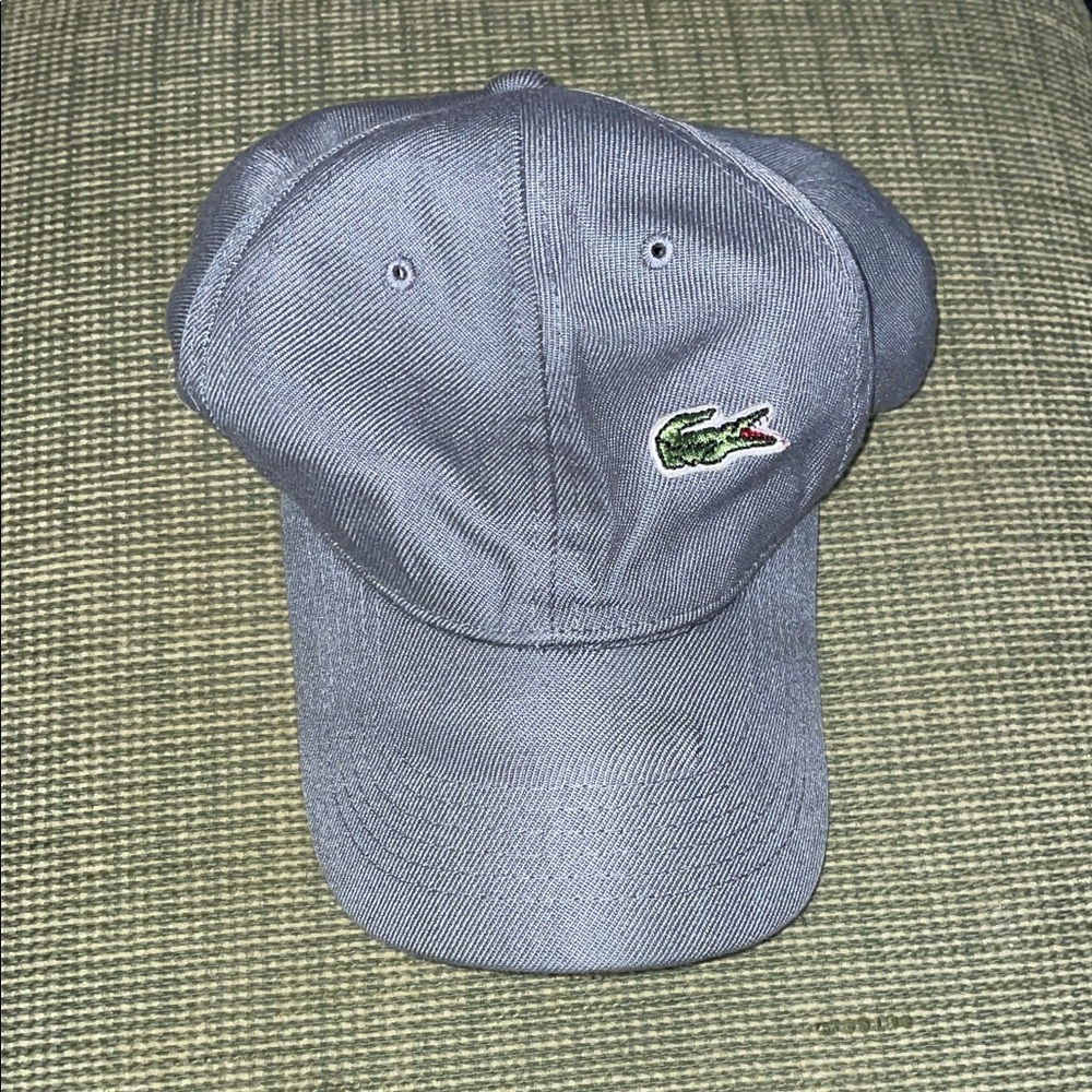 Lacoste Charcoal Cap with Iconic Logo